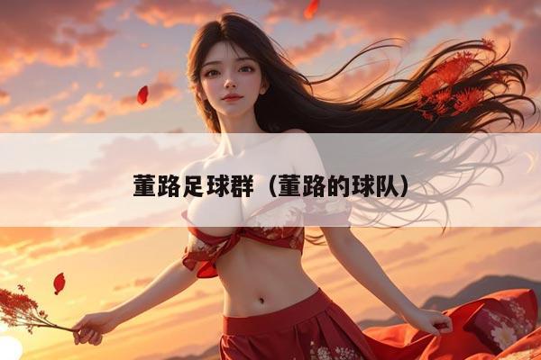 董路足球群（董路的球队）